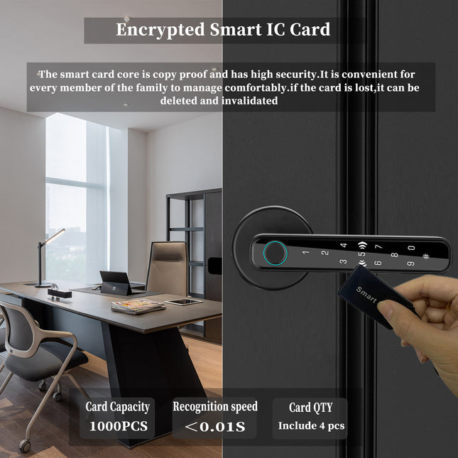 Intelligent Semiconductor Fingerprint Lock