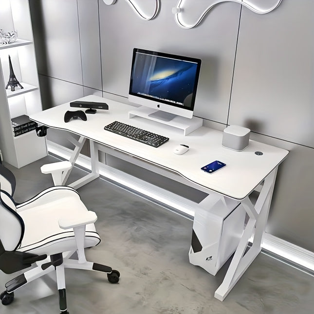 Durable Multifunctional Desk | K-Type Stable Leg Design, Contemporary Style, Easy to Clean and Assemble