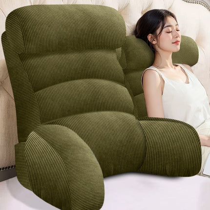 Bedside Soft Upholstery Pillow Neck And Waist Support Lazy Sofa