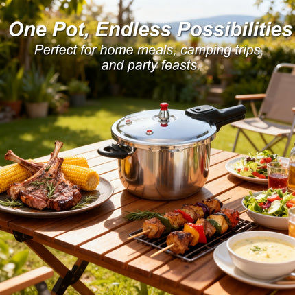 30cm/ 32cm pressure cooker, three specifications optional, upgraded anti-scalding handle with safety valve