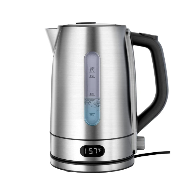 57.48oz Electric Kettle 1500W Rapid Heating, 7 Adjustable Temp Settings, Temp Adjustment & Keep Warm,