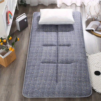 Japanese Floor Mattress - Portable Foldable Camping Bed with Thick Foam Cushioning, Lightweight