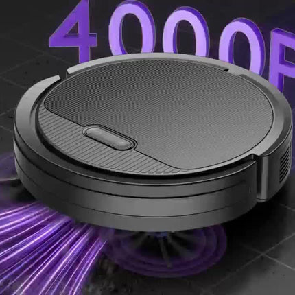 Robot Vacuum Cleaner, 4000pa Max Power Suction, Scheduled Cleaning, Automatic Recharge