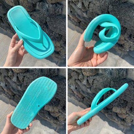Fashion Solid Color Flip-flops Women's Soft Bottom Flip-flops