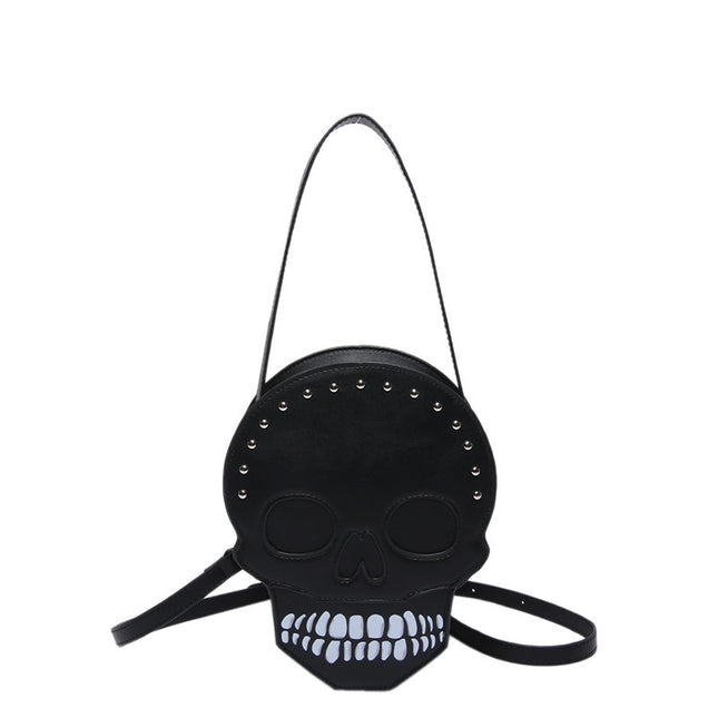 Halloween Skull Shoulder Bag Girls Funny Cute