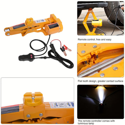 2 Ton 12V Car Electric Lifting Jack Portable Save-Labour Floor Jacks for Fast Changing Tires