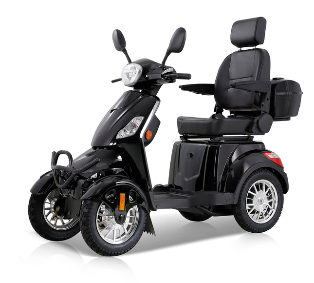 Mobility Scooters for Seniors  500lbs Capacity  800W All Terrain Electric Powered Mobility Cart   Heavy Duty Mobility Scooter