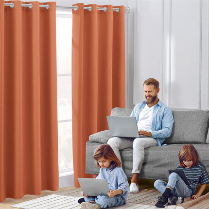 Amazon Cross-border Curtain Thickened Non-glossy Fabric Curtain Sun-blocking Heat-insulating Shade Wholesale Modern Minimalist