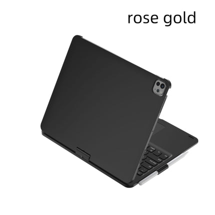 360-degree Rotating Wireless Bluetooth Keyboard Protective Shell With Colorful Backlight