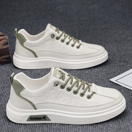 Men's Comfortable & Stylish Running Shoes - Low-Top Lace-Up Sneakers with Breathable Mesh Upper,