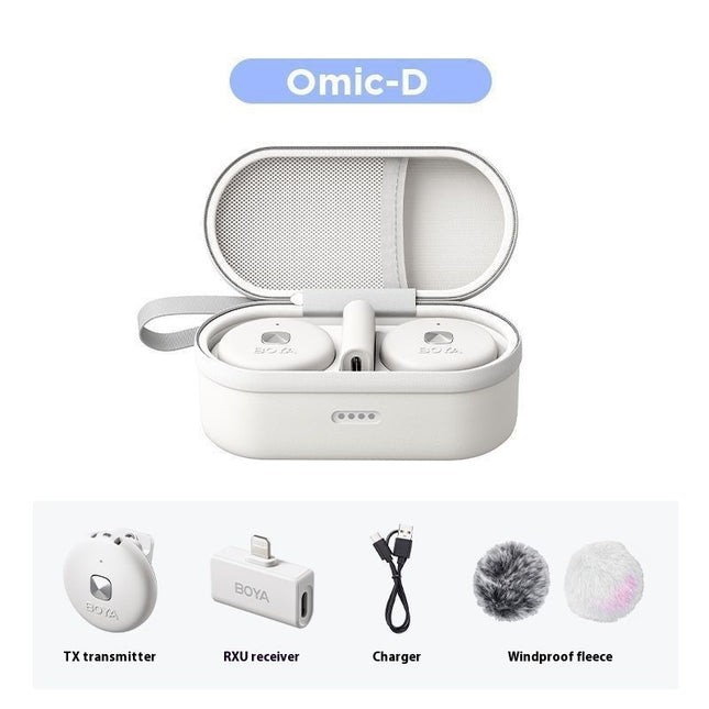 Boya Two-in-one Collar Clip Wireless Microphone