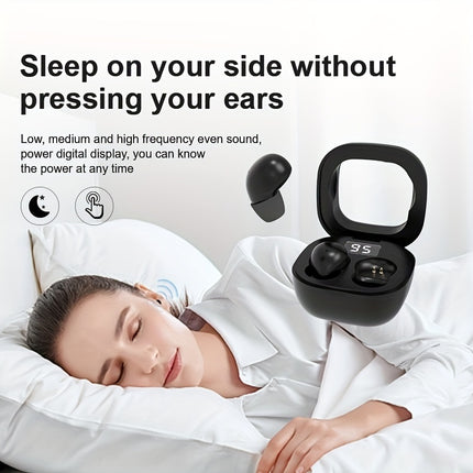 Wireless In-Ear Earphones, Noise Cancelling,Invisible,HiFi Sound Quality, Sport,sport,sleep,