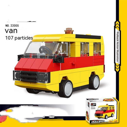 Building Block City Recycling Car Assembly Toy