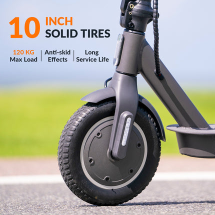 5TH WHEEL V30PPRO Foldable E-Scooter with Turn Signals & Rear Suspension - 350W Motor
