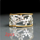 Two Tone / Adjustable Opening / 2PCS