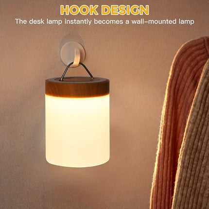 1pc Touch Small Night Light, Tapping Table Light, Bedroom Bedside Light, Colorful Atmosphere Light