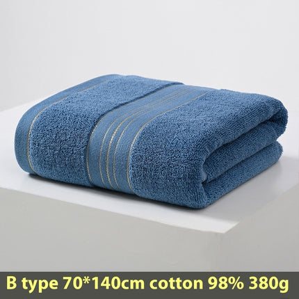 Household Portable Solid Color Pure Cotton Towel