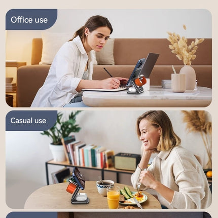 Foldable Magnetic Wireless Charger Mobile Phone Holder