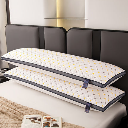 1pc of Premium Soft Extra-long Quilted Pillow Insert, the Best Pillow for Bedding