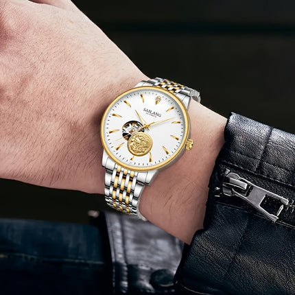 Sailang Men's Skeleton Automatic Mechanical Watch