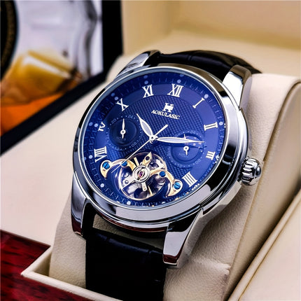 Automatic Tourbillon Mechanical Watch | High-end Luxury Fashion Hollow Business Casual Men'S Watch