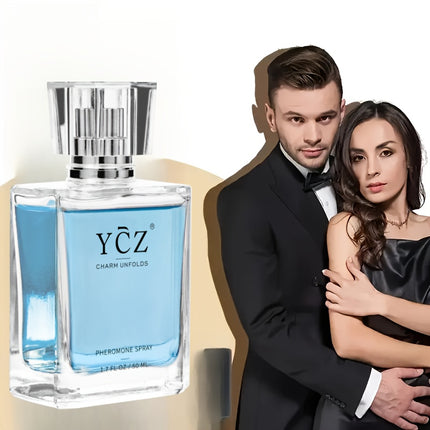 YCZ Men's Pheromone Perfume - Long-Lasting Cologne for Men, Woody Citrus Scent with Pheromone