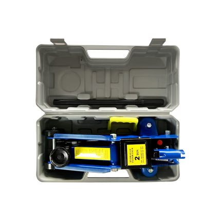 2 Ton Heavy Duty Floor Jack, Low Profile Trolley Jack for Van, Garage Tyre Repair Change Tire Emergency Tool