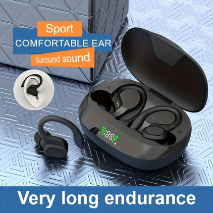 Ear HangingTWS Headphones With Microphone, sportsEar Hook Headphones,