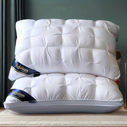 1/2pcs Luxury Hotel-Grade Bed Pillow-Ergonomic Design for Back, Side & Stomach Sleepers