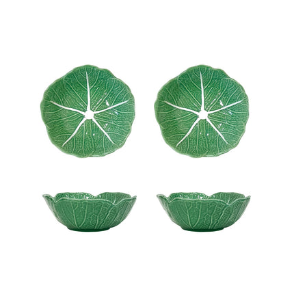 1pc Or 2pcs, Creative Cabbage Dinnerware Set, 77.44Oz Extra Large Cabbage Soup Bowl,