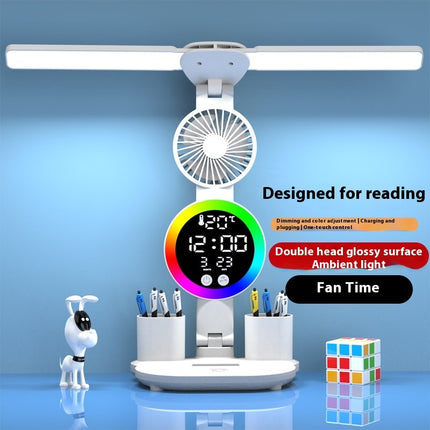 LED Student Rechargeable Plug-in Eye Protection Desk Lamp