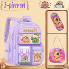 Purple lunch bag + pencil case