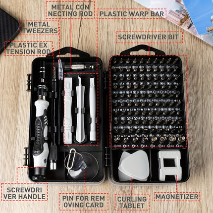 117in 1 Precision Screwdriver Set, Electronics Magnetic Repair Tool Kit with Case for Repair
