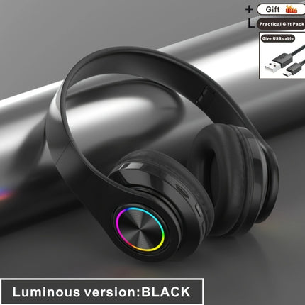 Headphones - Wireless, USB Charging, 3.5mm Jack, Condenser Microphone, Rechargeable Lithium Battery,