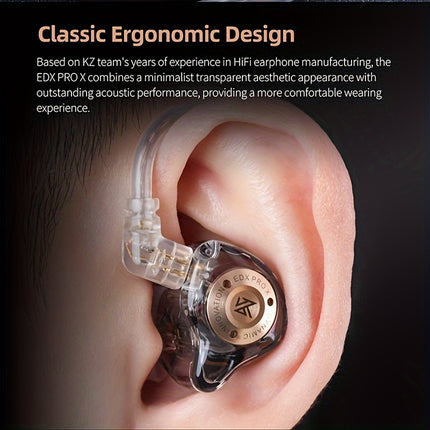 Ear Monitor Headphones - Exceptional Stereo Sound, Noise Cancelling, Wired IEM Earphones