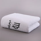 0480 Virgo White / 70X140cm Bath Towel