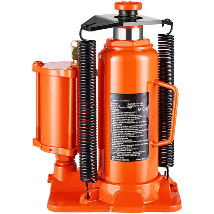 Air Hydraulic Bottle Jack 12 Ton Manual Hand Pump Automotive Car Repair