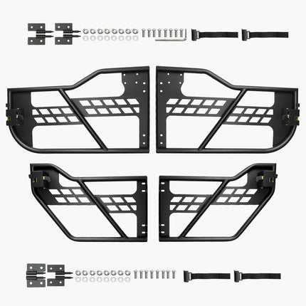 4-Door Jeep Tube Doors Jeep Tubular Door for 2018-2024 Jeep Wrangler JL