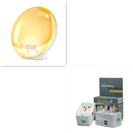 Smart Sleep Aid Light Wake Up Alarm Clock