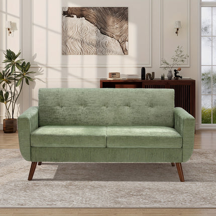 Sofa, Mid Century Modern Style Love Seat Couches for The Living Room, Button Tufted