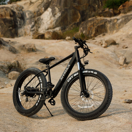 Professional Electric Bike For Adults, 26 X 4.0 Inches Fat Tire Electric Mountain Bicycle, 1000W Motor 48V 15Ah