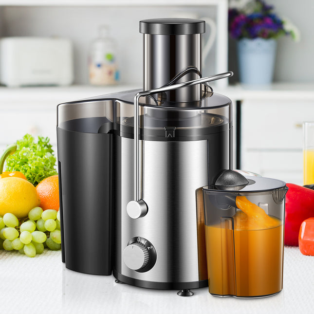 Juicer Machines,Whole Fruit and Vegetables, Quick Juicing Easy to Clean, 75mm Large Feed Chute