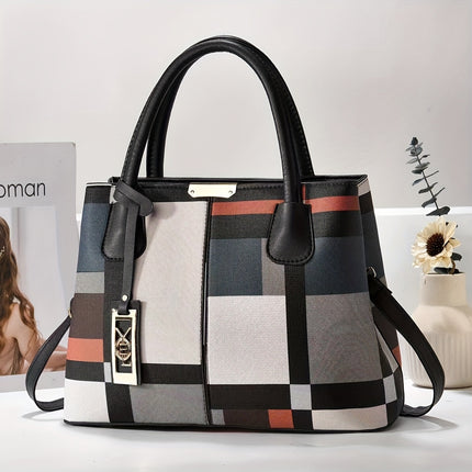 Large Capacity, Adjustable Shoulder Strap, Zipper Closure, Polyester Lining, Perfect for Commuting