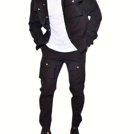 New European and American Cross-border Casual Sports Trendy Fashion Suit