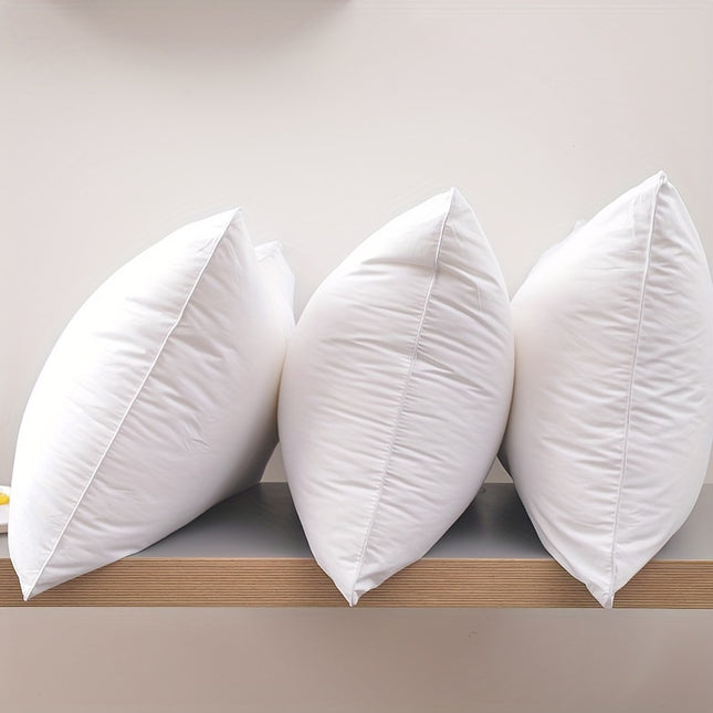 Yeldreams Ultra-Soft Fluffy Pillow Insert - High-Quality Polyester, Breathable & Beige-Friendly,