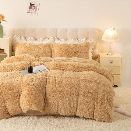 Duvet Cover Set, Winter Bedding, Machine Washable, Zipper Closure