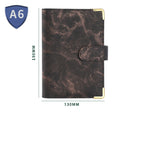A6 marble black