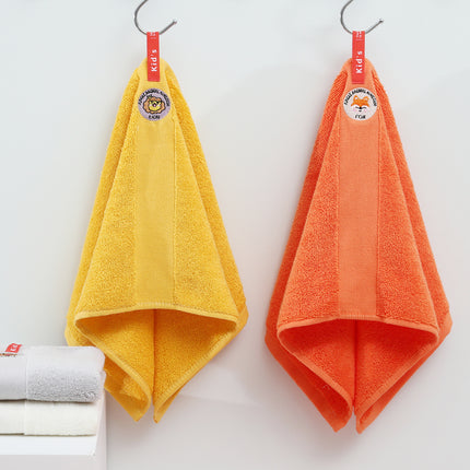 Cotton Rectangular Washcloth Absorbs Water
