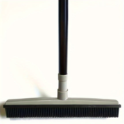 Broom Head, Extendable Handle, Non-Charging Lazy Cleaning Tool for Dog Owners