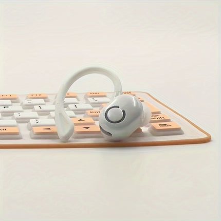 Wireless Earbud Headphones with Volume Control, HD Voice, and 10-Hour Battery Life